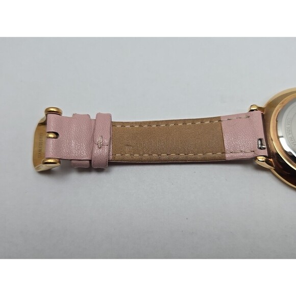 Vincera Collective Rose Womens Watch 38mm White Dial Pink Leather New Battery main image 10